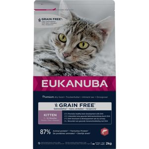 Eukanuba Kat Kitten Graanvrij Zalm 2 kg