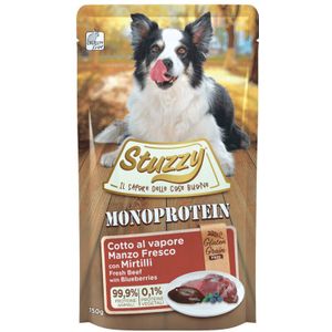 Stuzzy Hondenvoer Monoprotein Graanvrij Rund - Bosbes 150 gr