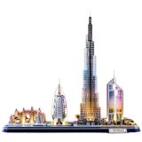 3D LED Puzzel Dubai (182 Stukjes)