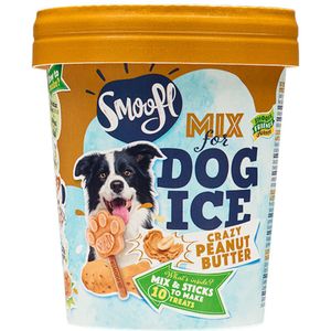 8x Smoofl Honden IJsmix Pindakaas 160 gr