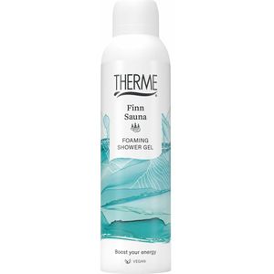 3x Therme Foaming Shower Gel Finn Sauna Fresh 200 ml