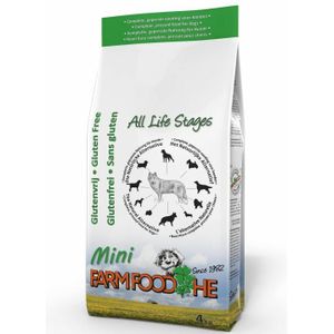 Farmfood HE Glutenvrij Puppy en Mini 4 kg