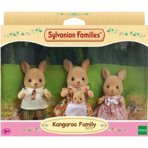 Sylvanian Families 5272 Familie Kangoeroe-fluweelzachte Speelfiguren