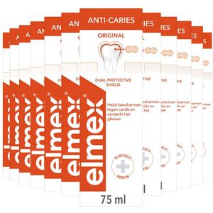 12x Elmex Tandpasta Anti-Cariës 75 ml