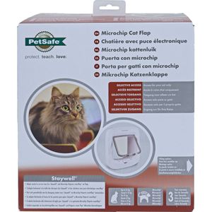 Petsafe Kattendeur Microchip Wit