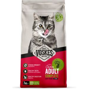 Voskes Kattenbrokken Adult Kip 7 kg