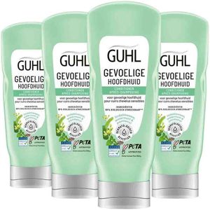 4x Guhl Conditioner Gevoelige Hoofdhuid 200 ml