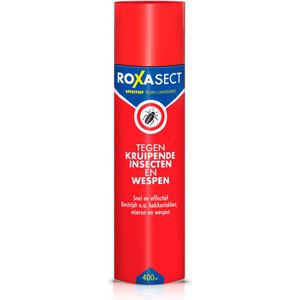 Roxasect Spuitbus tegen Kruipende Insecten en Wespen 400 ml