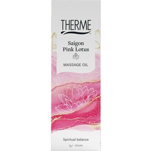 3x Therme Massage Olie Saigon Pink Lotus 125 ml