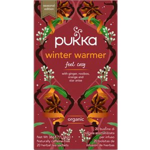 4x Pukka Thee Winter Warmer 20 stuks