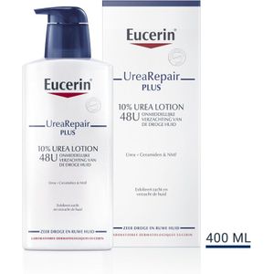 12x Eucerin UreaRepair Plus Bodylotion met 10% Urea 400 ml