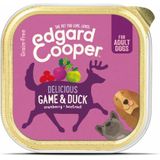 11x Edgard & Cooper Kuipje Vers Vlees Hondenvoer Wild - Eend 150 gr