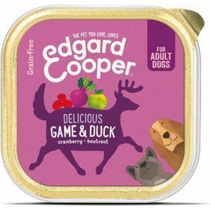 11x Edgard & Cooper Kuipje Vers Vlees Hondenvoer Wild - Eend 150 gr