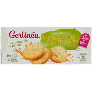 Gerlinea Koekjes Vanille & Citroen 8x3 stuks