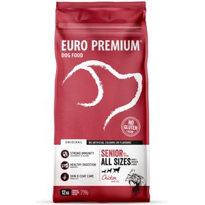 Euro-Premium Senior Kip - Rijst 12 kg
