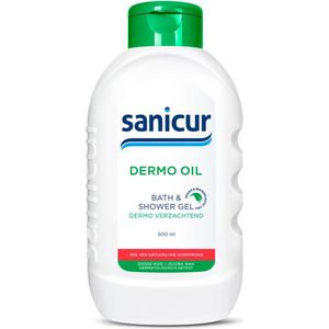 6x Sanicur Douchecrème Dermo-Oil Mini 500 ml