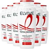 6x L'Oréal Elvive Total Repair 5 Shampoo 250 ml