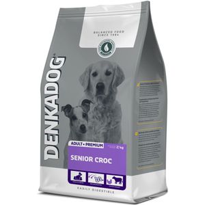 4x Denkadog Hondenvoer Senior Croc 2,5 kg