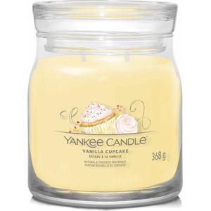 Yankee Candle Geurkaars Medium Jar Vanilla Cupcake 368 gr