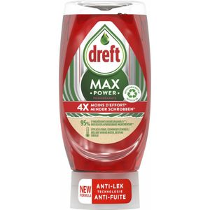 2+2 gratis: Dreft Max Power Afwasmiddel Pomegranate 370 ml