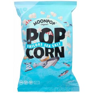 3x Moonpop Popcorn Sailors Sea Salt 60 gr