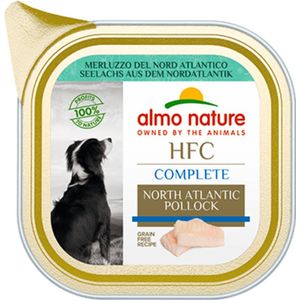 17x Almo Nature HFC Alu Hondenvoer Pollachius 85 gr