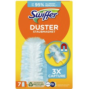 2e halve prijs: 6x Swiffer Duster Trap & Lock-navullingen Met Een Geur Van Ambi Pur 7 stuks