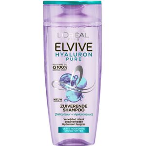 6x L'Oréal Elvive Hyaluron Pure Shampoo 250 ml