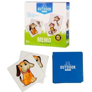 Outdoor Play Memo - Memory Spel voor Kinderen vanaf 5 jaar - 30 Kaarten van 20x20cm - Inclusief Handleiding
