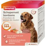 6x Beaphar Schapenvet Bonbons Zalm 245 gr