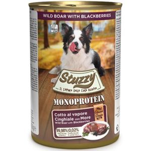 Stuzzy Hondenvoer MonoProtein Zwijn 400 gr