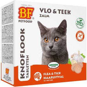 16x BF Petfood Kattensnoepjes Anti Vlo Zalm 100 stuks