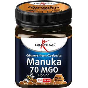 2+2 gratis: Lucovitaal Manuka Honing 70 MGO 250 gr