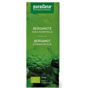 Purasana Etherische Olie Bergamot Bio 10 ml