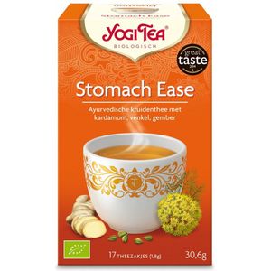 6x Yogi tea Stomach Ease Digest Biologisch 17 stuks