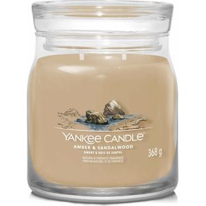 Yankee Candle - Amber & Sandalwood Signature Medium Jar