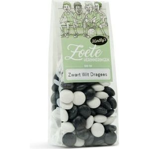 7x Kindly's Zwart Wit Dragees 200 gr