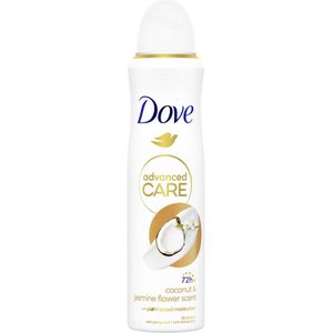 2+2 gratis: Dove Deodorant Spray Coconut & Jasmine Flower 150 ml