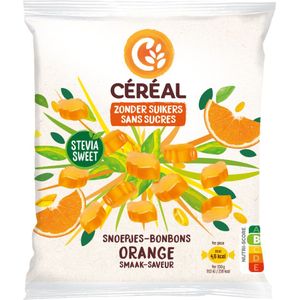 6x Céréal Snoepjes Sinaasappel 120 gr