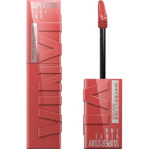 Maybelline New York Make-up lippen Lipgloss Super Stay Vinyl Ink 015 Peachy