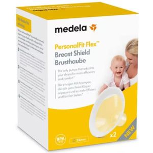 2x Medela Borstschild Personal Fit Flex Maat M 2 stuks