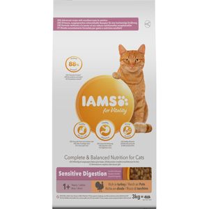 Iams Cat adult Sensitive Digestion Turkey 3 kg