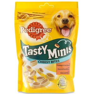 6x Pedigree Tasty Mini's Cheesy Bites 140 gr
