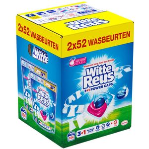 Witte Reus Power Caps - Wascapsules - 2x52 Wasbeurten