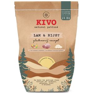 Kivo Lam & Rijst Glutenvrij 14 kg