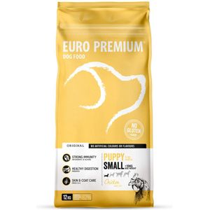 Euro-Premium Puppy Small Kip - Rijst 12 kg