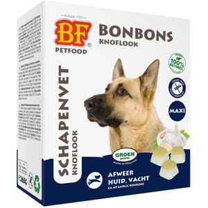 BF Petfood Schapenvet Maxi Bonbons Knoflook 40 stuks