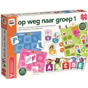 Jumbo Ik Leer Op Weg Naar Groep 1 - Educatief Spel voor 3+ jaar - Leer kleuren, vormen, letters en cijfers