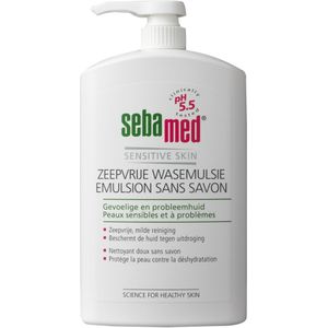 2x Sebamed Zeepvrije Wasemulsie Pomp 1000 ml