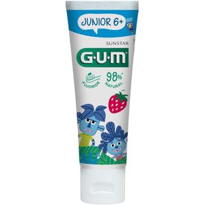 4x GUM Tandpasta Junior 6+ 50 ml